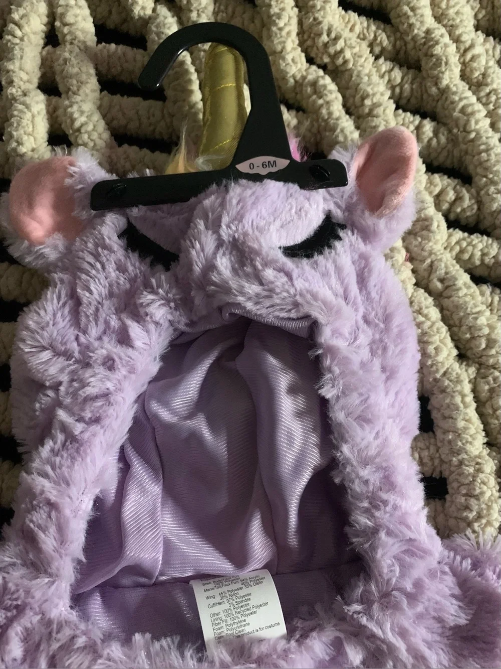 Hyde and Eeek! Infant Unicorn Pullover - Lavender & Pink